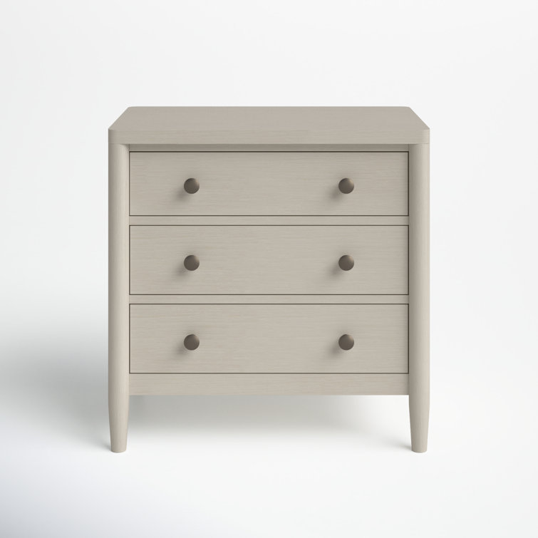Shannen 3 Drawer Nightstand